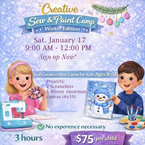 Creative Sew & Paint Mini Camp